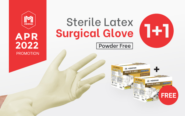 April 2022 Promotion | Sterile Latex Surgical Glove
