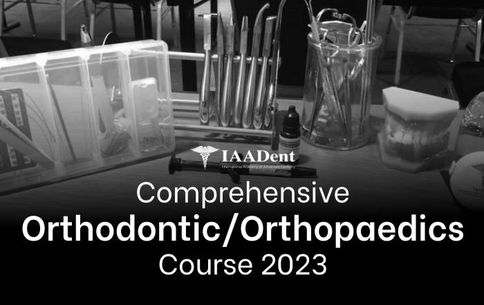 2023 IAADent Orthodontic Course with MINIMAX