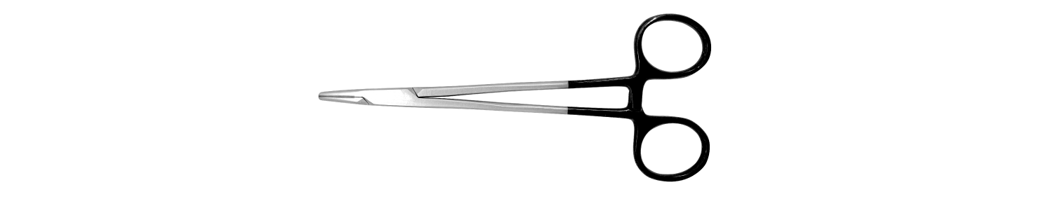 NEEDLE HOLDER T/C 15cm, BLACK NEEDLE HOLDER T/C 15cm, BLACK