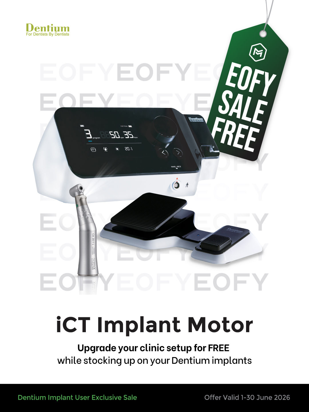 Dentium iCT Motor